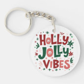 ホリービブすてきスアクリルキーチェーン キーホルダー (正面)