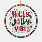 ホリービブすてきスクリスマスオーナメント セラミックオーナメント (裏面)