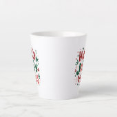 ホリービベスすてきクリスマスラテマグ カフェラテマグ (正面)