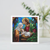 ホリーファミリーのクリスタルステンドグラスの画像 セーブザデート (スタンド正面)