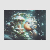 ホリーフィーダーのクリスマスソングの鳥 薄葉紙 (正面)