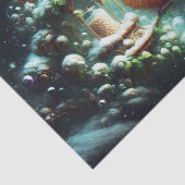 ホリーフィーダーのクリスマスソングの鳥 薄葉紙 (詳細)