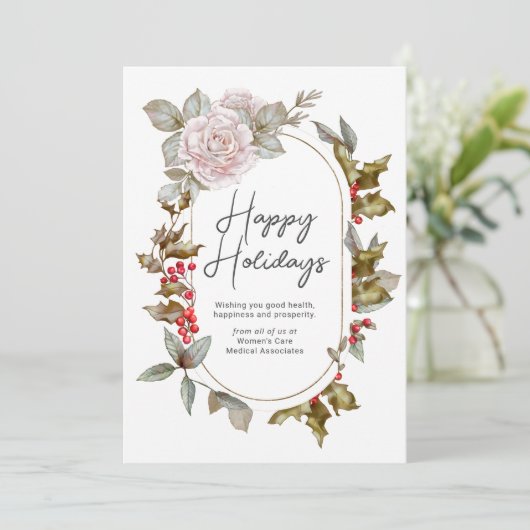 ホリーフェミニンエバーグリーン企業のフローラ シーズンカード (スタンド正面)