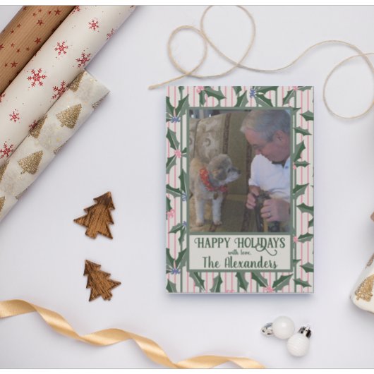 ホリーフォトホリデーカード シーズンカード