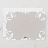 ホリーフレームホリデーフォトカード シーズンカード (裏面)