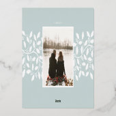 ホリーフレーム |常に写メリー真 箔シーズンカード (裏面)