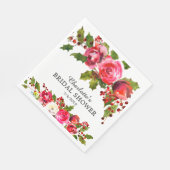 ホリーフローラブライダルシャワー スタンダードランチョンナプキン (角)