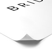 ホリーブランチ – ウェルカムブライダルシャワーパーティー ポスター (角)