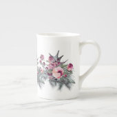 ホリープラムバラガーランド ボーンチャイナマグカップ (右)