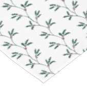 ホリーベリーつる植物クリスマステーブルクロス テーブルクロス (アングル)