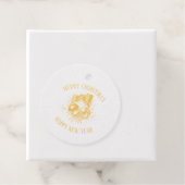 ホリーベリーとキャンドル フェイバータグ (箱)