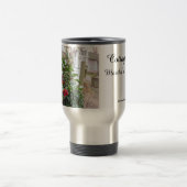 ホリーベリーとフェンス – Martha's Vineヤード トラベルマグ (中央)