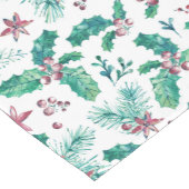 ホリーベリーのクリスマス ショートテーブルランナー (コーナー)