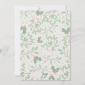 ホリーベリーのメリークリスマスフォト シーズンカード (裏面)