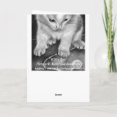 ホリーベリーの妖精クリスマスカード シーズンカード (裏面)