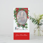 ホリーベリーの幸せなクリスマスの願い シーズンカード (スタンド正面)