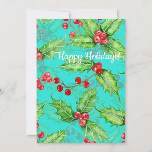 ホリーベリーの水色 (正面)