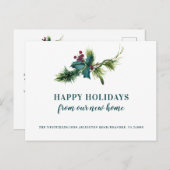 ホリーベリーアンドパインニューホームホリデームービング 案内ポストカード (正面/裏面)