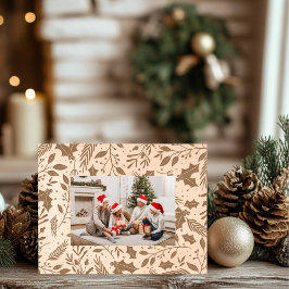 ホリーベリーウッド レーザー彫刻フレーム