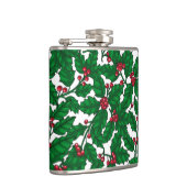 ホリーベリーオンホワイト フラスク (右)