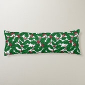 ホリーベリーオンホワイト ボディピロー (裏面)