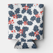 ホリーベリーオンホワイト 缶クーラー (正面)