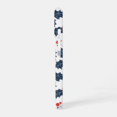 ホリーベリーオンホワイト iPhone 16ケース (左側面)