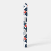 ホリーベリーオンホワイト iPhone 16ケース (右側面)