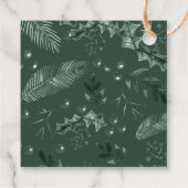 ホリーベリークリスマスウィンターウェディング フェイバータグ (裏面)