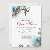 ホリーベリークリスマスミストレトーホリデーオープンハウス 招待状 (正面)