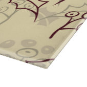 ホリーベリーシームレスデザイン カッティングボード (角)