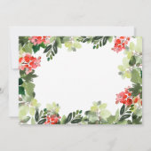 ホリーベリーツリーバーチャルクリスマスホリデーパーティー 招待状 (裏面)