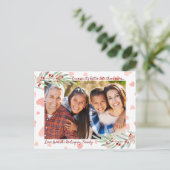 ホリーベリーハートフェスティバル写真バレンタインデー シーズンポストカード (スタンド正面)