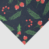 ホリーベリーパインウィンターリーフ 薄葉紙 (詳細)