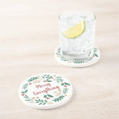 ホリーベリーパインリースメリーオールホリデイ コースター (側面)