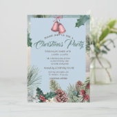 ホリーベリーピネコーンベルカンパニークリスマスパーティー 招待状 (スタンド正面)