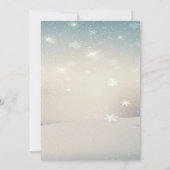 ホリーベリーピネコーン，ディアカンパニークリスマスパーティー 招待状 (裏面)