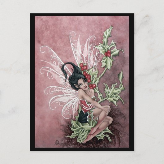 ホリーベリーフェイリー ポストカード (正面)