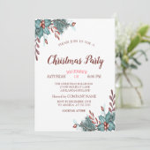 ホリーベリーブランスクリスマスカンパニーパーティー 招待状 (スタンド正面)