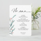 ホリーベリーブランチクリスマスメ結婚ニュー メニュー (スタンド正面)