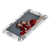 ホリーベリーホリデークリスマスフォトマグネット マグネット (左側)