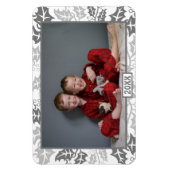 ホリーベリーホリデークリスマスフォトマグネット マグネット (縦)