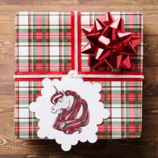 ホリーベリーユニコーン オーナメントカード