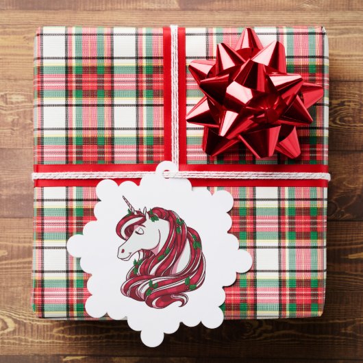 ホリーベリーユニコーン オーナメントカード (インサイチュ (ギフト))