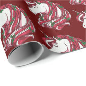 ホリーベリーユニコーン ラッピングペーパー (ロールコーナー)