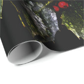 ホリーベリーラッピング紙、30" x 6' ラッピングペーパー (ロールコーナー)