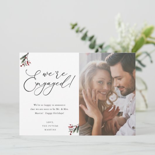 ホリーベリー我々は婚約した1フォトホリデー (スタンド正面)