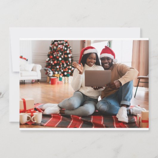 ホリーベリー私たちは婚約した2フォトホリデー (裏面)