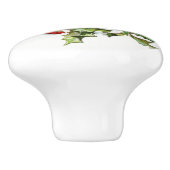 ホリーベリー001 セラミックノブ (側面)