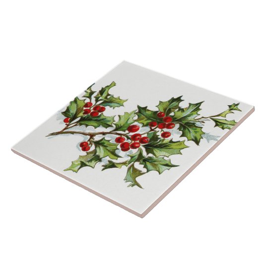 ホリーベリー001 タイル (側面)